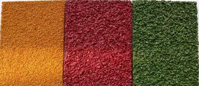 彩色陶粒防滑路面 彩色陶粒防滑路面