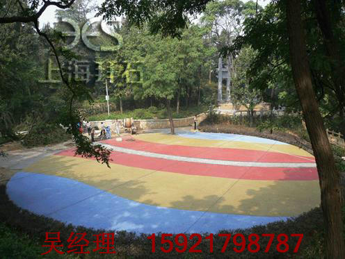  園林藝術透水地坪