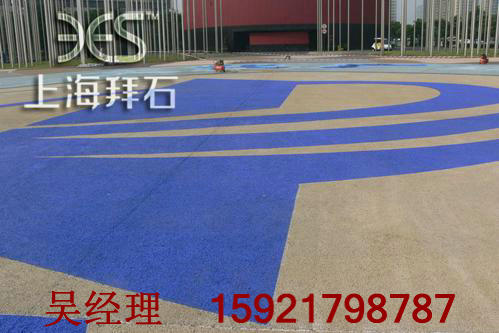 生態透水混凝土路面 生態透水混凝土路面