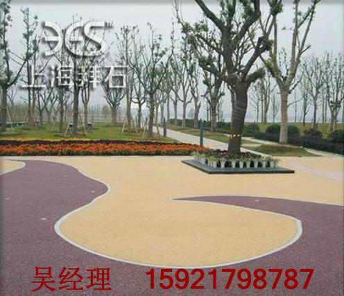 透水混凝土路面 透水混凝土路面