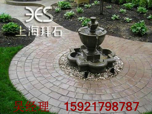 藝術壓模地坪 藝術壓模地坪