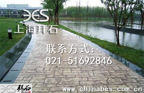 混凝土壓模地坪 混凝土壓模地坪