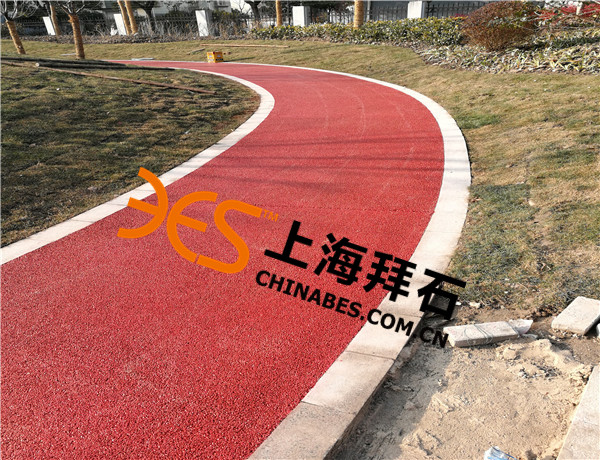 紅色透水砼 紅色透水砼