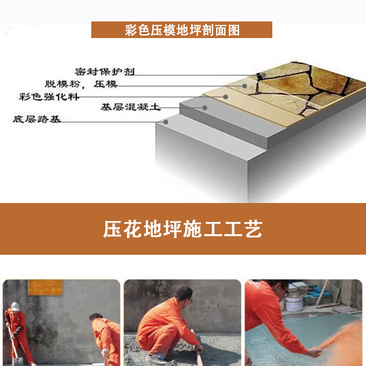 混凝土壓模地坪