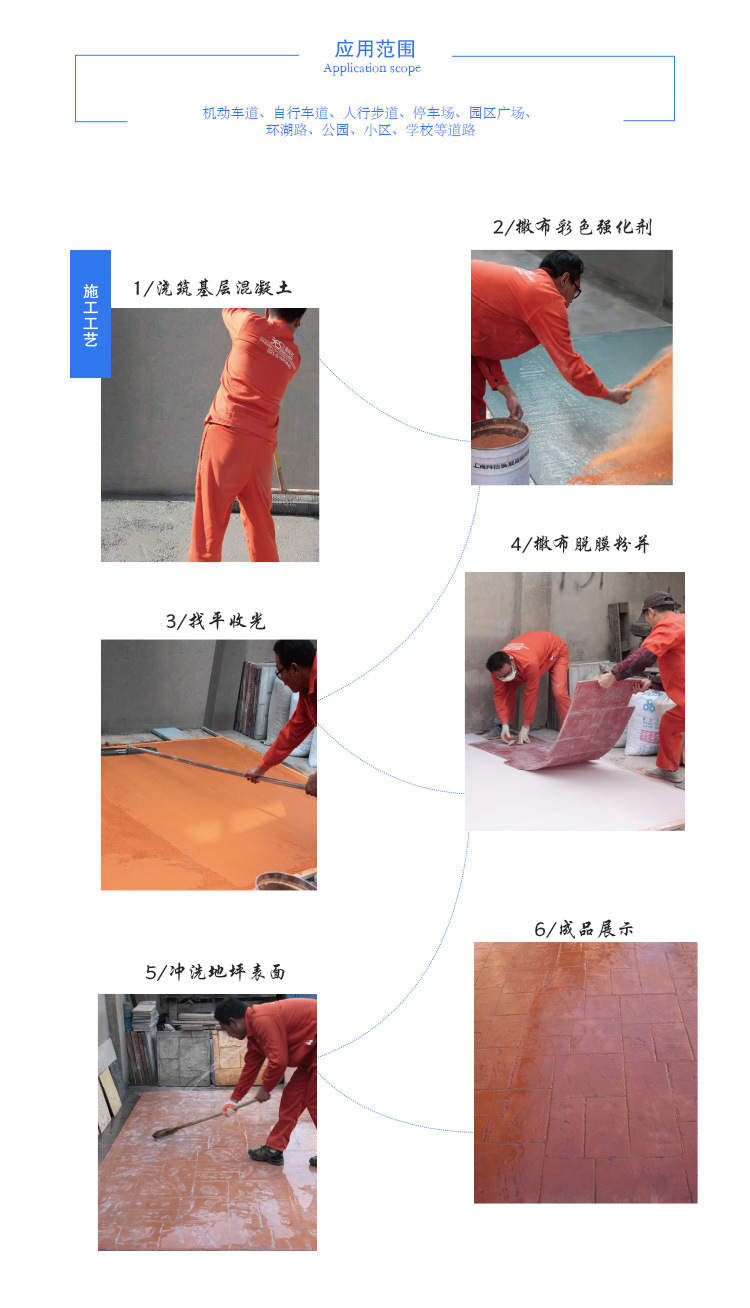 壓模地坪施工工藝