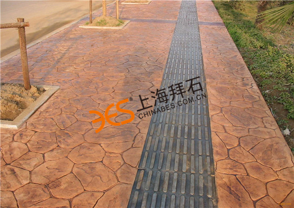 壓花路面 壓花路面