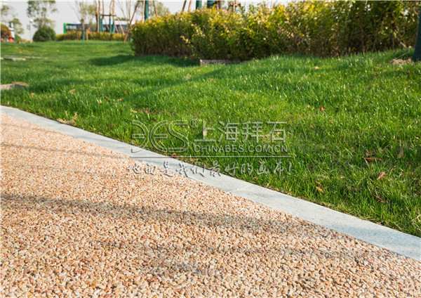 露骨料透水路面 露骨料透水路面