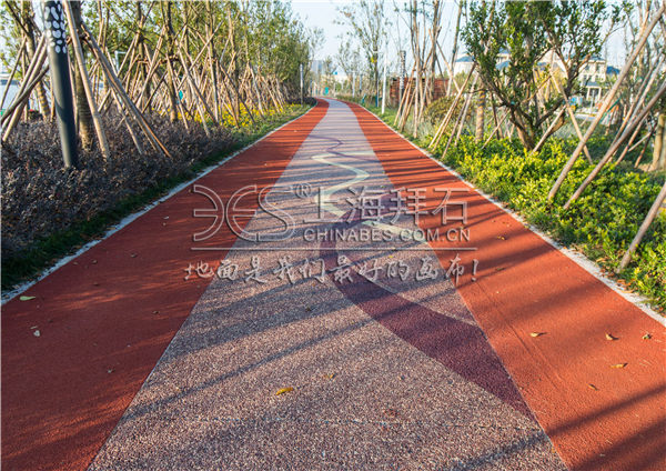 露骨料透水路面 露骨料透水路面