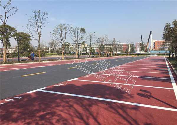 彩色防滑路面 彩色防滑路面