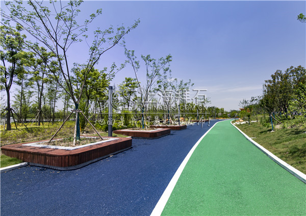 瀝青彩化路面 瀝青彩化路面