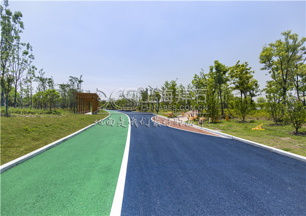 瀝青彩化路面 瀝青彩化路面