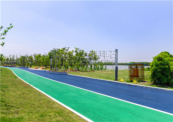 瀝青彩化路面 瀝青彩化路面