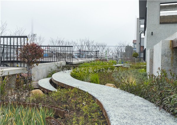 熒光膠粘石路面 熒光膠粘石路面