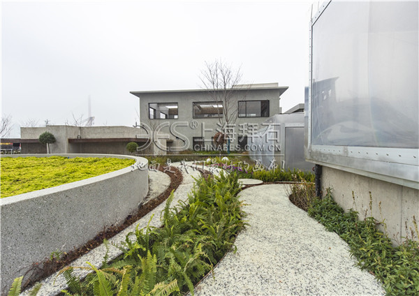 熒光膠粘石路面 熒光膠粘石路面