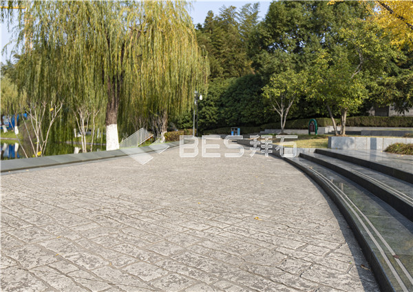 壓花透水地坪 壓花透水地坪