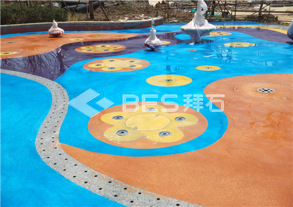 礫石聚合物路面 礫石聚合物路面