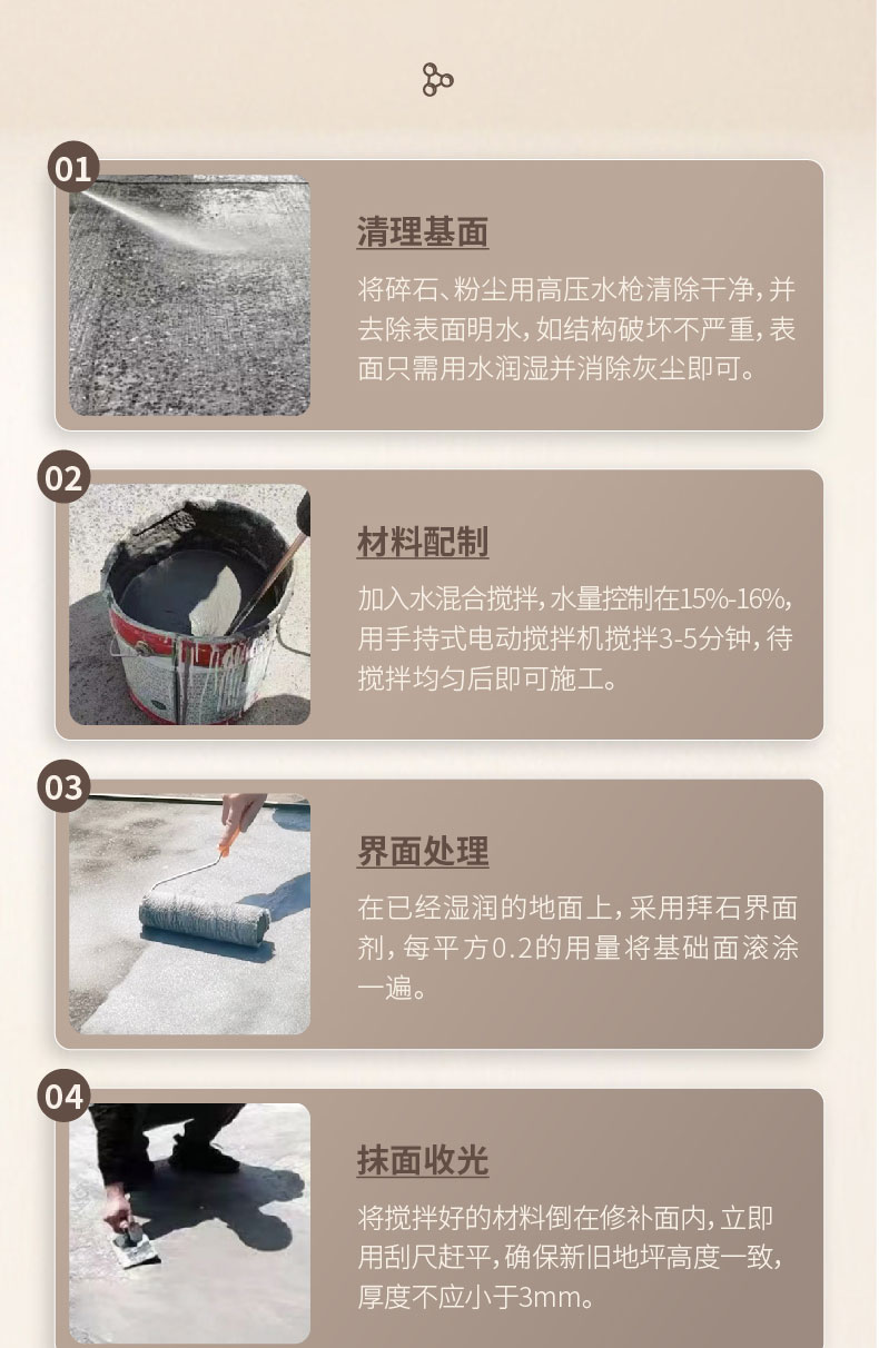 水泥路面修補料 水泥路面修補料