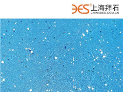 游泳池剛完工，效果很好很喜歡