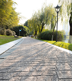 藝術(shù)壓印混凝土 藝術(shù)壓印混凝土