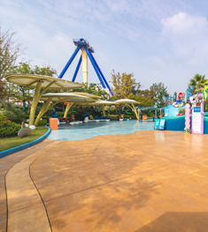 礫石聚合物地面 礫石聚合物地面