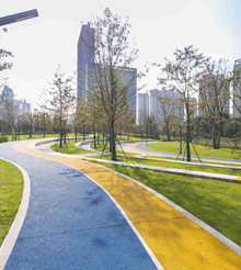 彩色透水混凝土 彩色透水混凝土