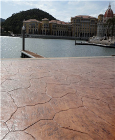 平湖九龍山壓模地坪項目 平湖九龍山壓模地坪項目