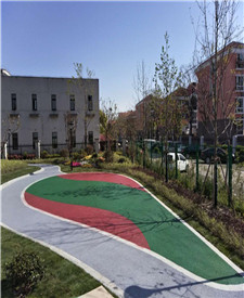 上海浦東浦錦路透水混凝土項目 上海浦東浦錦路透水混凝土項目