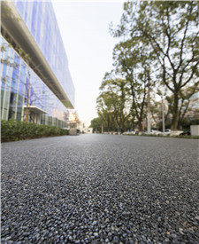 上海漕河涇透水膠粘石路面項目 上海漕河涇透水膠粘石路面項目
