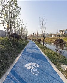 浙江杭州六號港透水混凝土項目 浙江杭州六號港透水混凝土項目