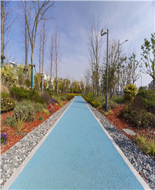 上海青浦博覽會公園彩色透水地坪項目 上海青浦博覽會公園彩色透水地坪項目