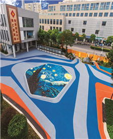 上海臨港新城鎮(zhèn)黨群服務(wù)中心彩色透水混凝土 上海臨港新城鎮(zhèn)黨群服務(wù)中心彩色透水混凝土