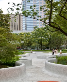 上海虹橋公園水洗石項目 上海虹橋公園水洗石項目
